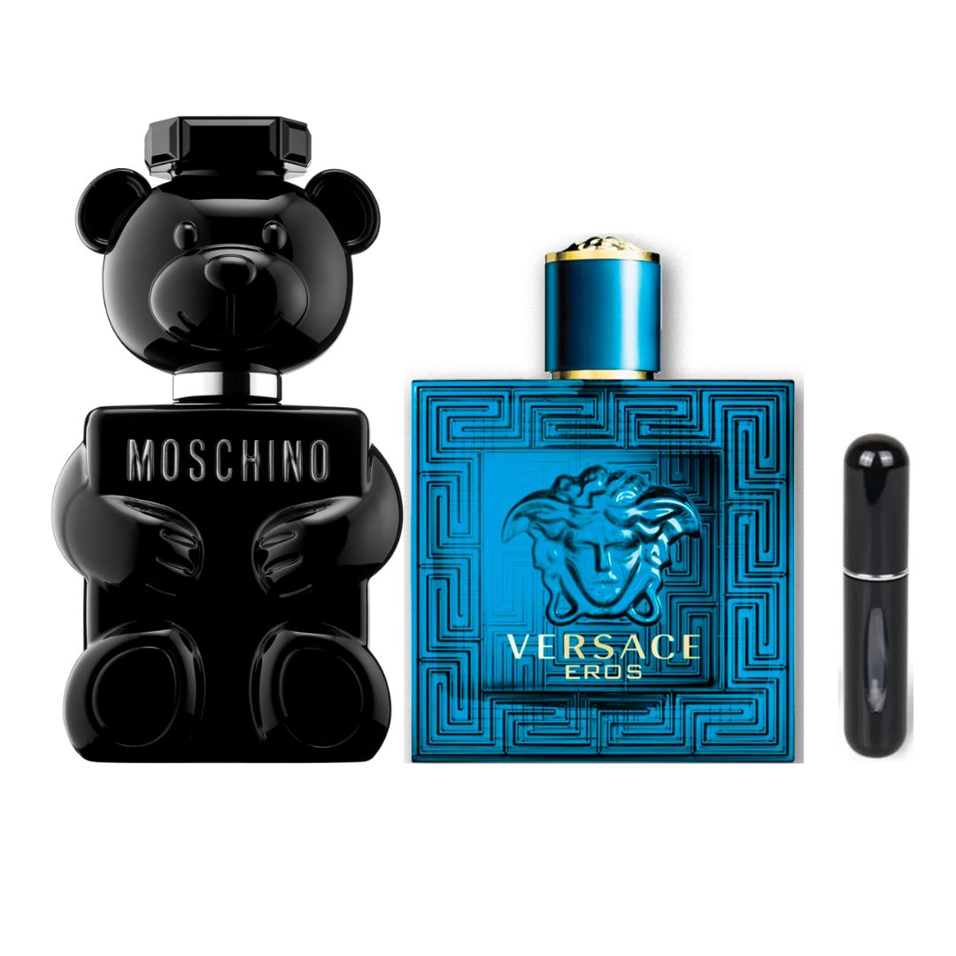 PERFUME TOY BOY+VERSACE ERSOS+PERFUMERO